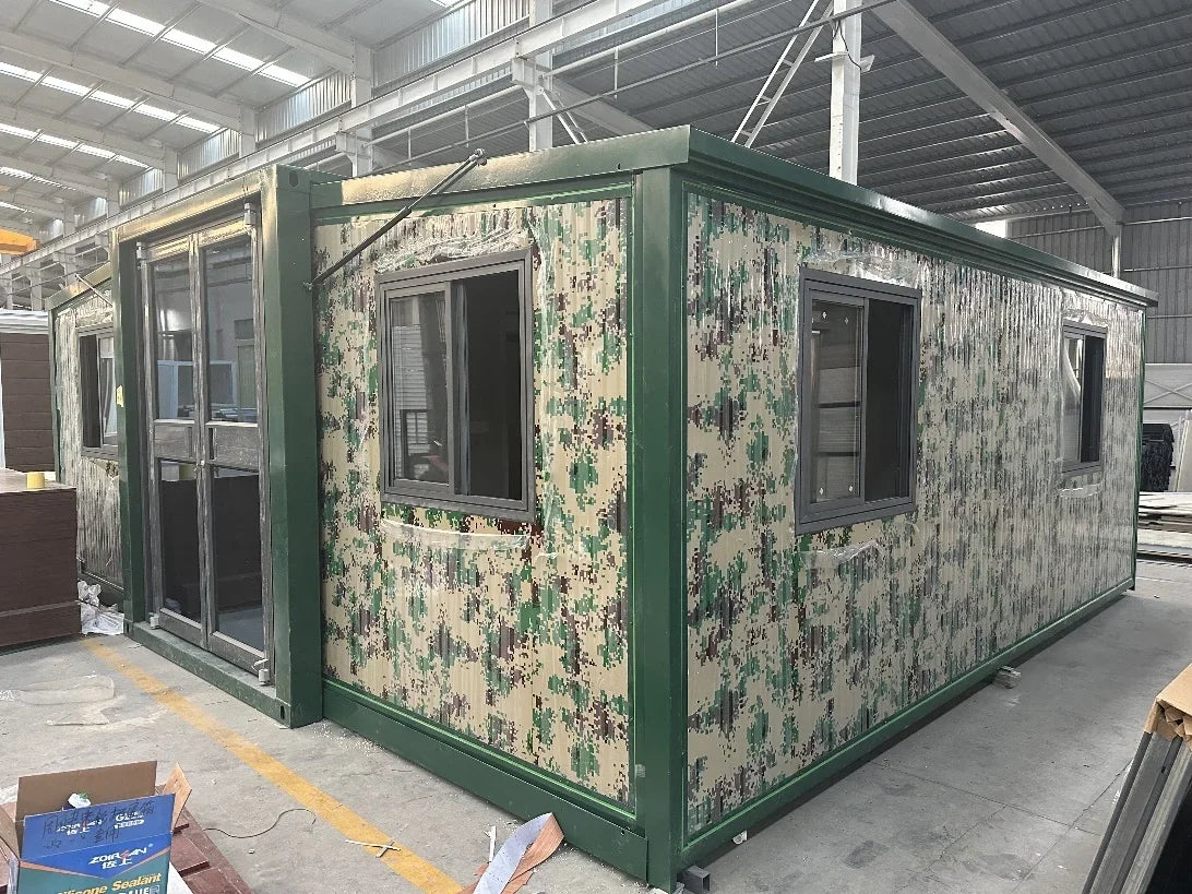 Container House Mobile House Double-wing Folding House Stylish Compact Expandable Waterproof Modern Modular Hot Sale