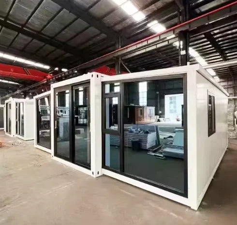 Mobile House Luxury 3 Bedroom Container Home Mobile Office 20ft Prefab Folding House Outdoor Garden Villa Modern Hot Sale