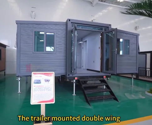 Mobile House Luxury 3 Bedroom Container Home Mobile Office 20ft Prefab Folding House Outdoor Garden Villa Modern Hot Sale