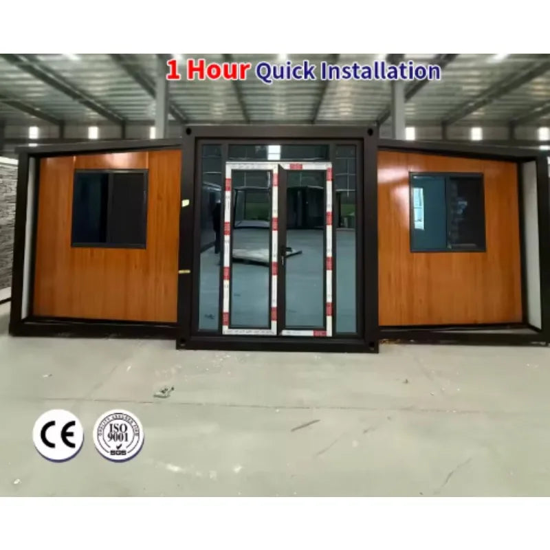 Mobile House Luxury 3 Bedroom Container Home Mobile Office 20ft Prefab Folding House Outdoor Garden Villa Modern Hot Sale