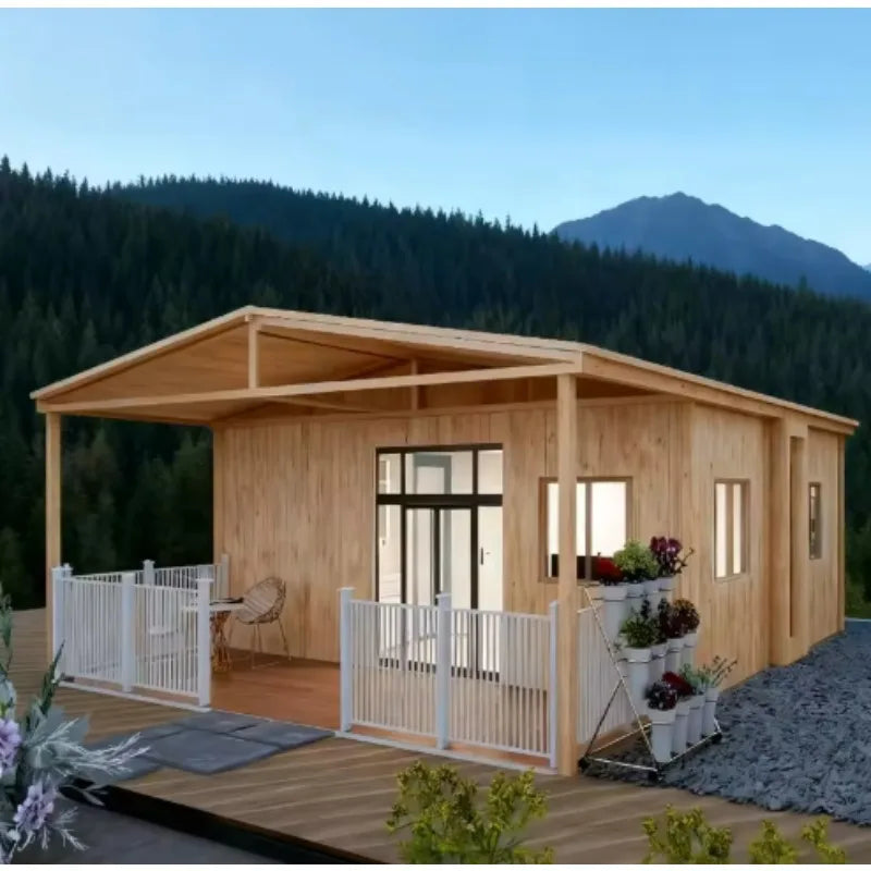 Mobile House Luxury 3 Bedroom Container Home Mobile Office 20ft Prefab Folding House Outdoor Garden Villa Modern Hot Sale