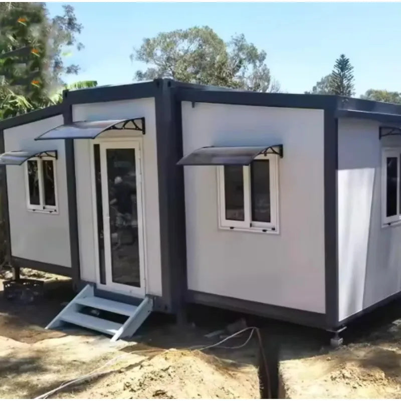 Mobile House Luxury 3 Bedroom Container Home Mobile Office 20ft Prefab Folding House Outdoor Garden Villa Modern Hot Sale